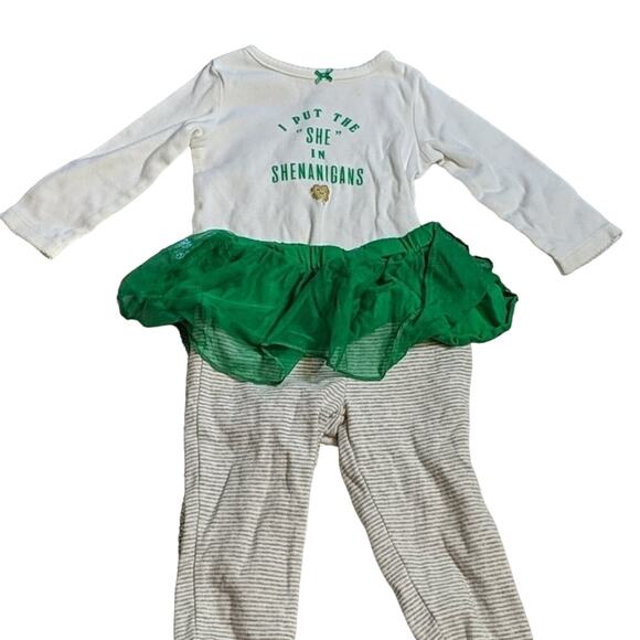 Carter's St. Patrick's Outfit Baby Girl - Picture 1 of 5